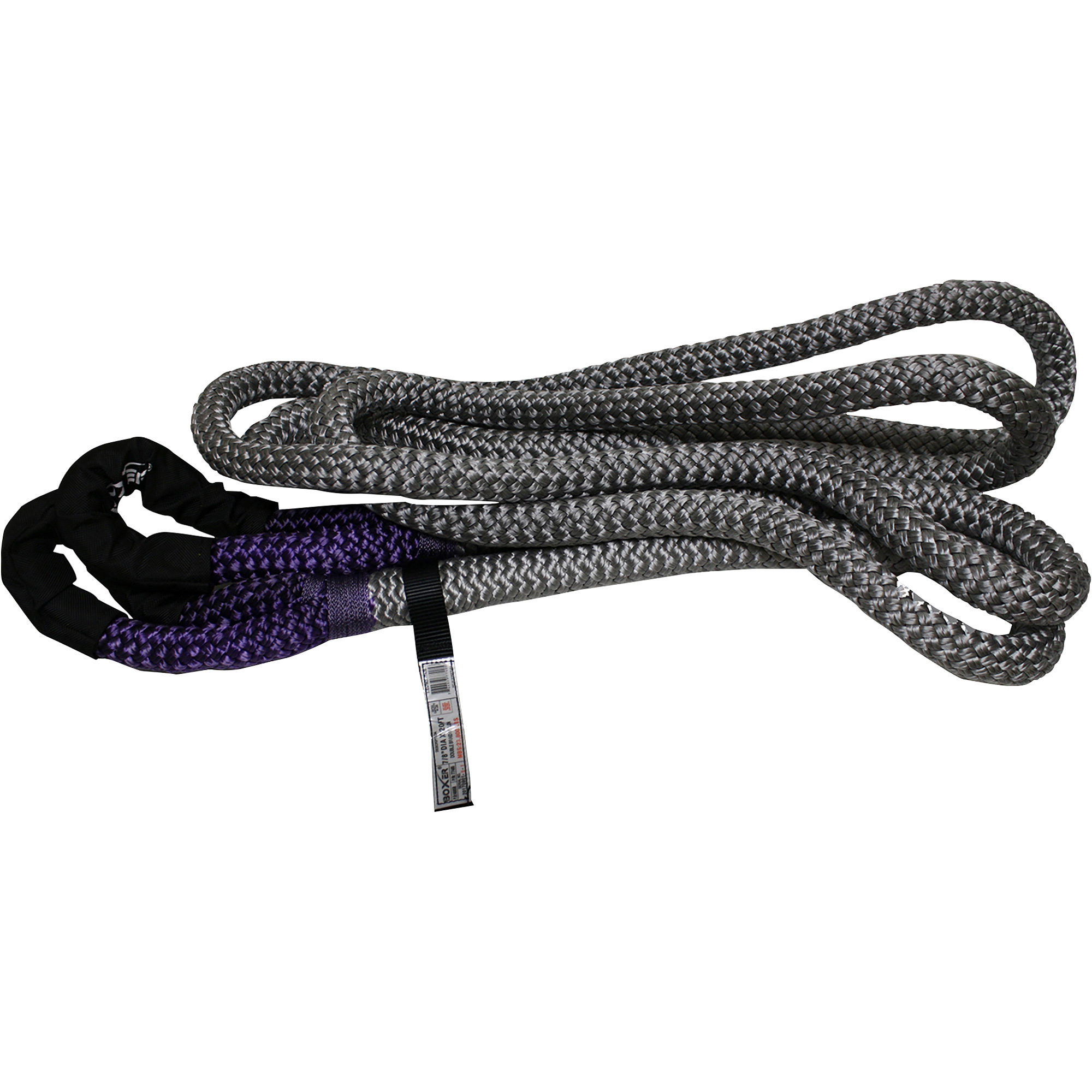 Boxer Nylon Kinetic Tow Rope, 7/8in. x 30ft., Model# 77407